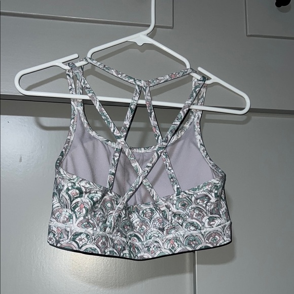 GAIAM Women's Patterned Tank Top - Gray and Pink - Picture 3 of 3